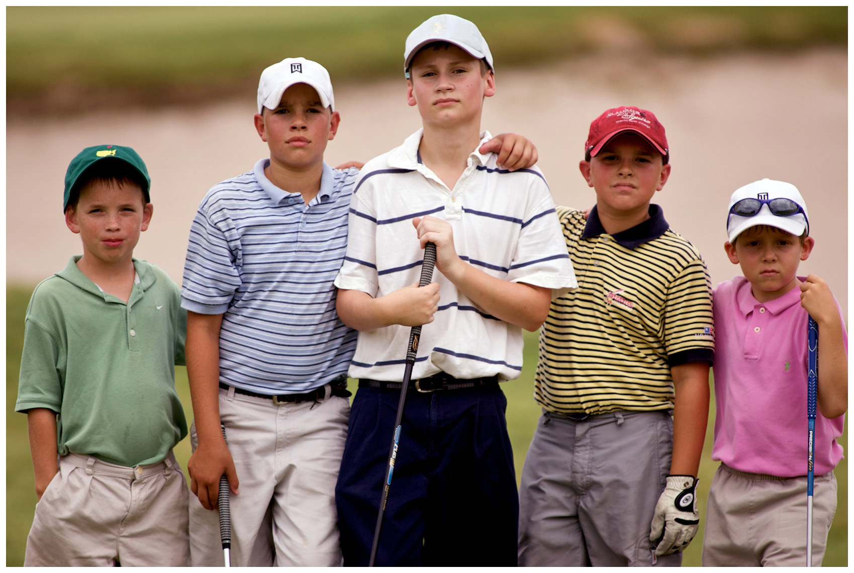 First Tee golfers in Jacksonville, Florida