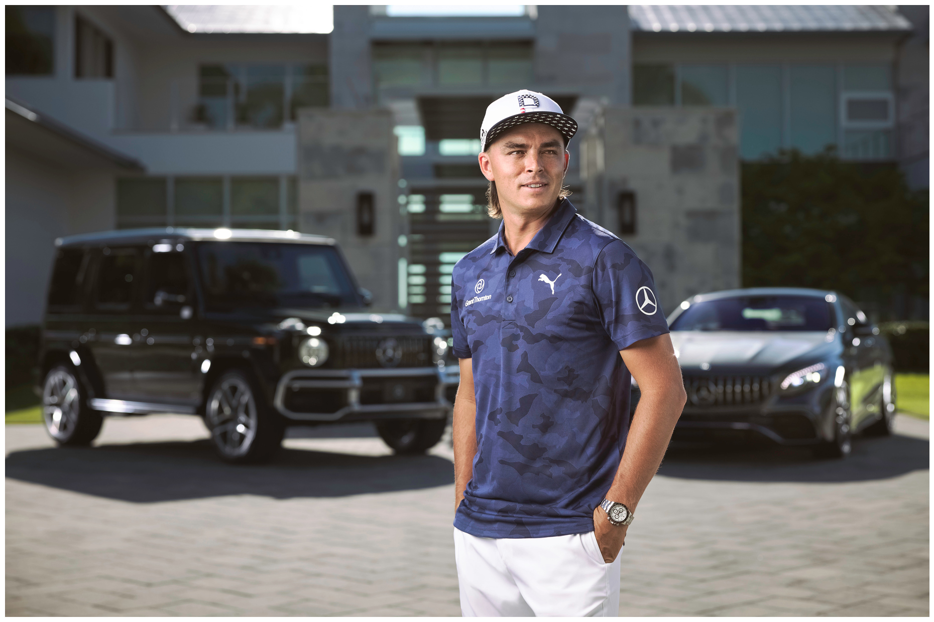 Rickie Fowler for Mercedes-Benz
